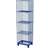 Kalager Design Wire Slim Navy Blue Bogreol 174cm