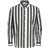 Selected Striped Shirt - Black
