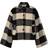 Global Funk Zora-G Jacket - Black/Beige Check