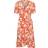 Part Two Claire Dress - Grenadine Wallpaper Print