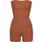 SKIMS Seamless Sculpt Strapless Shortie Bodysuit - Bronze