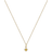 Christ Chain Necklace - Gold/Transparent