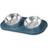 Mascow Metal Dog Bowl 40x8.5x22cm