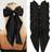Shein Black Bow Big Bow Ladies Hair Clips Cute Big Hair Clips Wedding Bride Party Hair Bows