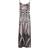 AllSaints Hadley Sierra Print Midi Slip Dress - White