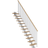 Dolle Dublin Ligeløb Pearl Grey-CLASSIC III-Lakeret eg-61-12 Lodret højde 240 292 cm