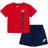 Nike Children's Shorts And T-Shirt Set GFX FT - Bleu