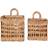 House Nordic Cala Nature Basket 30cm 2pcs