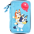 Euromic Bluey Pencil Case with Content Blue