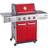 Outback Jupiter 4 Burner Hybrid Red