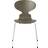 Fritz Hansen Myren Olive Green Kitchen Chair 81cm