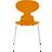 Fritz Hansen Myren Burnt Yellow Kitchen Chair 81cm