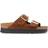 Birkenstock Arizona Flex Platform Nubuk Leather - Brown/Dark Tea