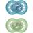 Mam Original 6-16 månader Latex Blå 2-pack