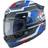 Arai quantic motorcycle helmet abstract blue