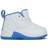 Nike Air Jordan 12 Retro TD - White/Metallic Silver/University Blue