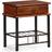 Halmar Fiona Antique Cherry/Black Sengebord 37x48cm