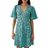 Dorothy Perkins Flutter Sleeve Mini Dress - Green