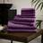 Catherine Lansfield Quick Dry Bath Towel Purple (127x70cm)