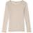 Mads Nørgaard Pointella Troja LS T-shirt - Oatmeal Melange