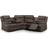 Furnishings For Less UK Minnesota Brown Sofa 225cm 5 Seater