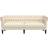 vidaXL Chesterfield Cream Sofa 201.5cm 3 personers