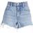 Alexander Wang Bite High Rise Denim Shorts - Vintage Light Indigo