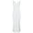 Neo Noir Marina Heavy Sateen Dress - White