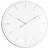 Hill Interiors Brandon White 49mm X 4Cm X Wall Clock