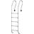 vidaXL Pool Ladder 93457