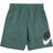 Nike Big Kid's Sportswear Club Fleece French Terry Shorts - Bicoastal/White/Vintage Green (FD2997-361)