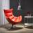 Halmar LUXOR Red Lænestol 86cm