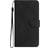 Eiderwood Samsung Galaxy S24 FE Mønstret Læder Cover m. Pung & Strop Sort