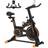 Homcom HOMCOM Indoor Exercise Bike with Heart Rate Sensor Orange, Orange