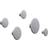 Muuto The Dots Grey Coat Hook 17cm 5pcs