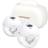 Momcozy Tiralatte elettrico portatile doppio M5, viola bianco