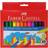 Faber-Castell Felt Tip Pen Jumbo Cardboard Wallet 24-pack