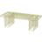 Kalager Design Wire Green Beige Soffbord 51.5x130cm