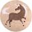 Filibabba Henry the Horse Carpet Ø100
