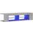 vidaXL LED Light TV-bord 135x30cm