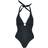 Urban Classics Ladies Recycled Neckholder Swimsuit - Black