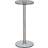 mDesign Drink Table Smoke Chrome Small Table 24.1cm