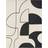 Broste Copenhagen Maren Filt Beige, Svart (180x130cm)