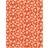 Marimekko Pieni Unikko Fabrics Orange (140x88cm)