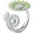 Georg Jensen Daisy Ring - Silver/Green