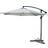 Outdoor Essentials Grey Cantilever Garden Parasol 3m