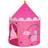 Songmics Princess Castle Lektält för småbarn, Pop Up Play Tipi, Present för barn, inomhus och utomhus, Bärväska, Rosa och gul LPT04PY