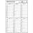 Burde Wall calendar Annual Plan 2025