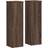 vidaXL Plant Stand 2pcs Brown Oak Engineered Wood