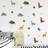 Shein Cartoon Cute Dinosaur Leaf Animal Wall Stickers Removable Nursery Decoration
